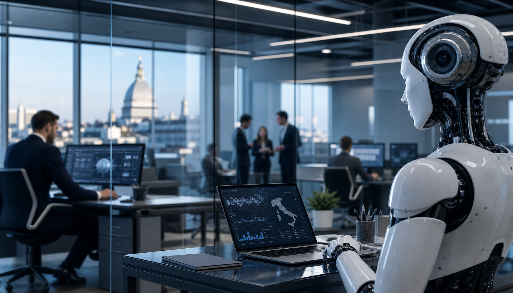 L'Intelligenza Artificiale in Italia: Come le Aziende Stanno Trasformando il Lavoro nel 2025