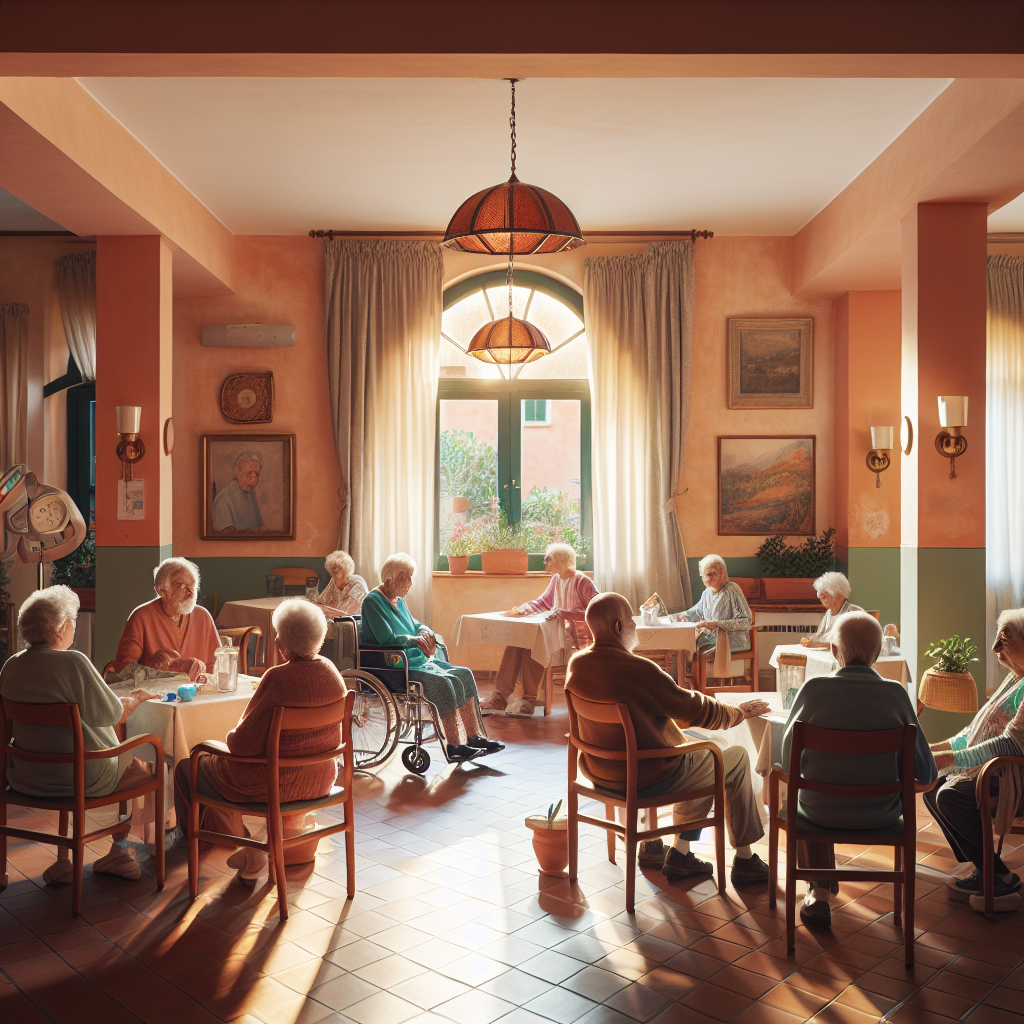 Anziani in ambiente di cura assistenziale - I Sintomi Comportamentali della Demenza: Non Sono Capricci, È la Malattia